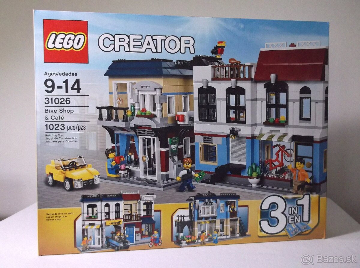 LEGO Creator 3in1 / Bike Shop & Cafe / 31026