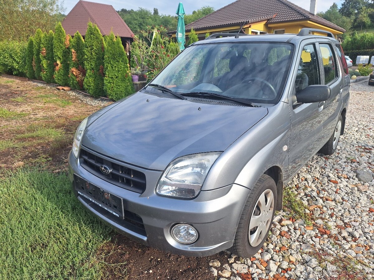 SUBARU JUSTY BENZÍN 4X4