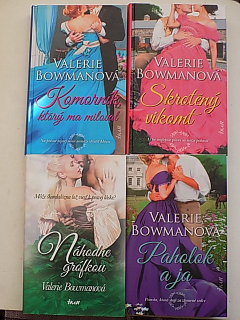 Historické romance -  Bowman,Michels,Feather,Beverley a iný