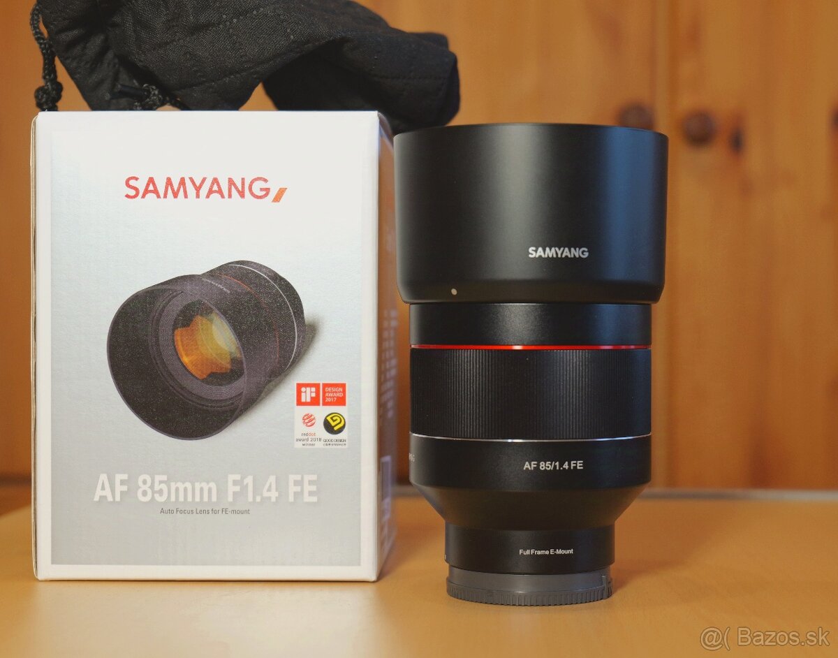 Samyang AF 85mm F/1.4 FE pre Sony E