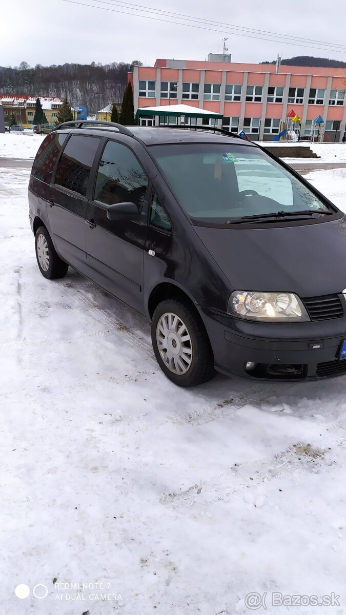 Alhambra 2006 1.9tdi,85kw,7 miest