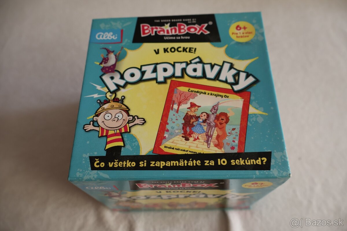 Brain box rozpravky v kocke