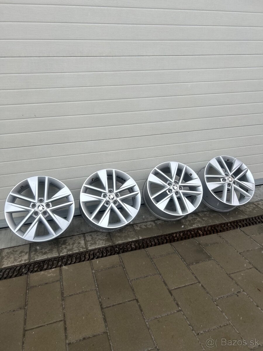 Alu disky 5x100 r17" Škoda Fabia,Rapid