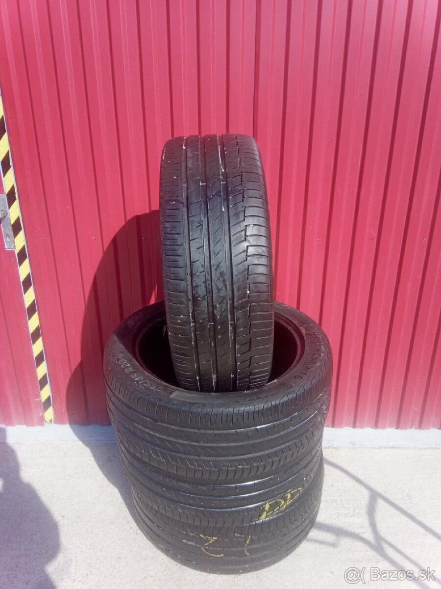 Predám 4ks letné pneu.255/45R20 Continental dezen 5,1mm