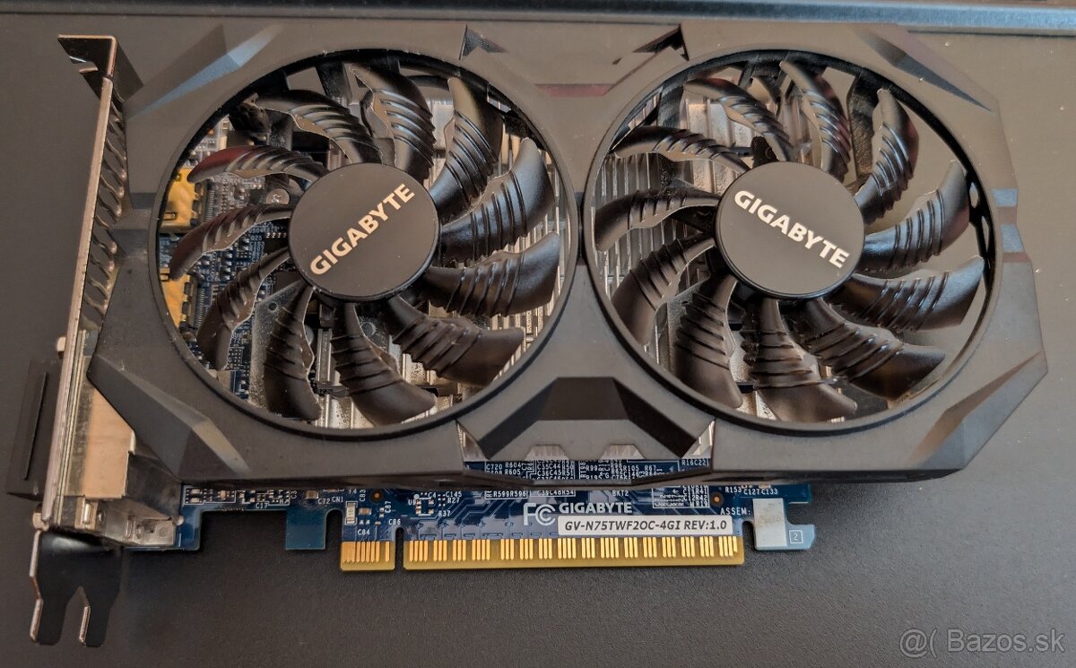 GIGABYTE GTX 750 Ti WindForce 2X OC 4GB