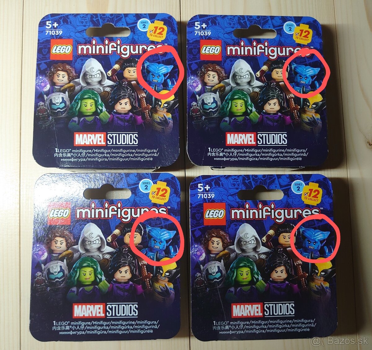 Lego Minifigures Marvel č. 2,3,10