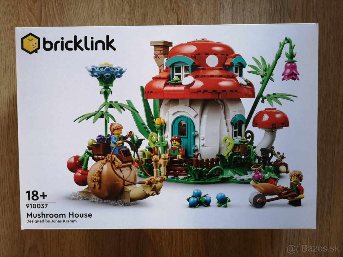 910037 Lego Bricklink Mushroom house