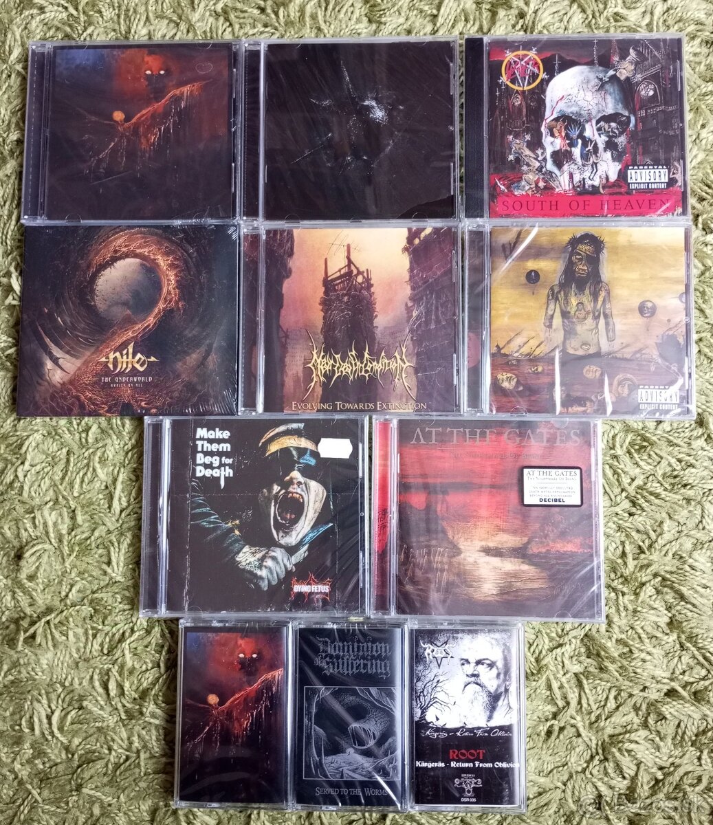 CD metal nové