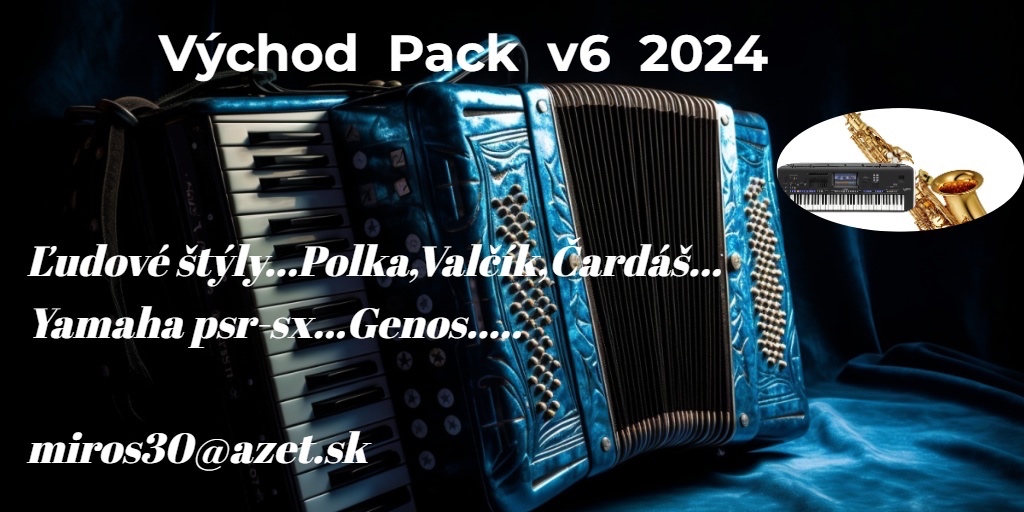 Yamaha psr-sx Východ pack V6 štýly a sample