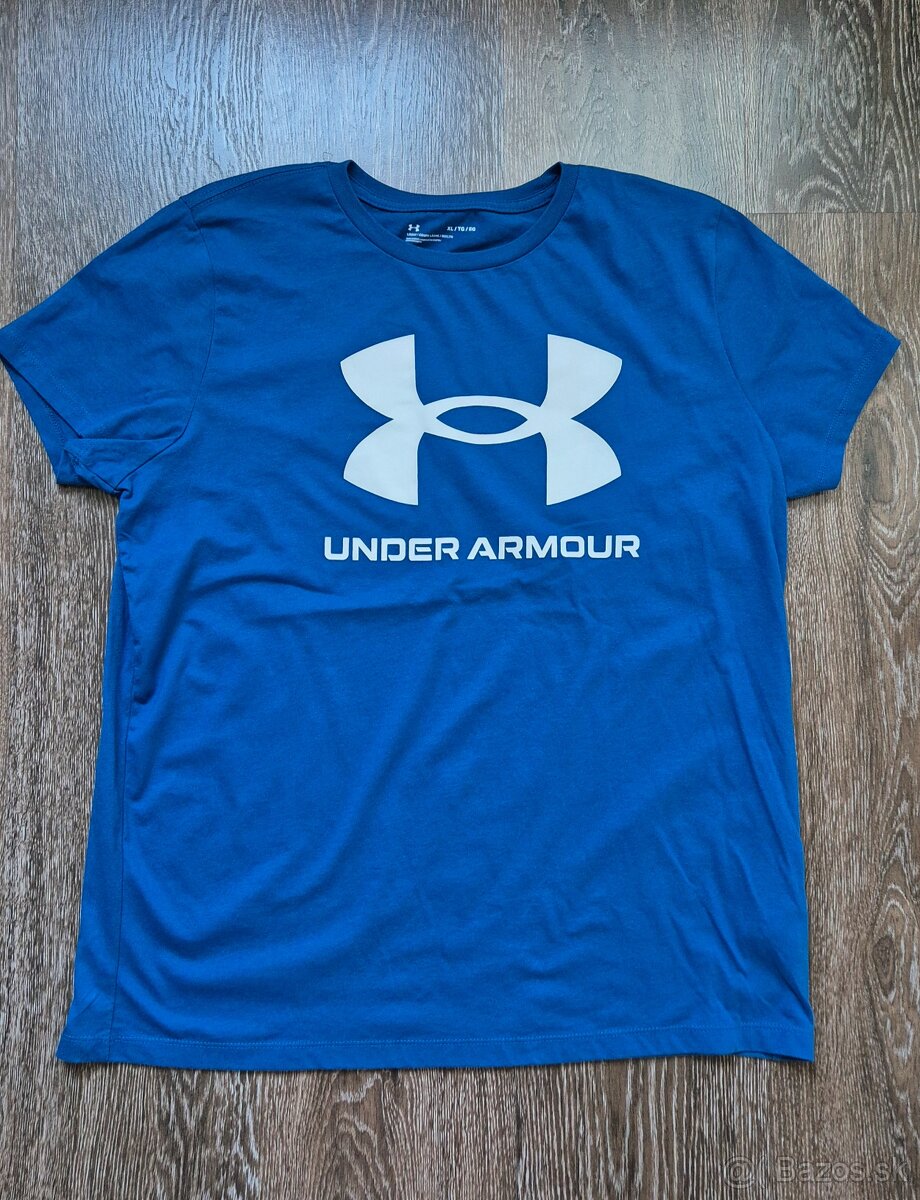 Damske tricko Under Armour, loose fit, vel. XL, modre - nove