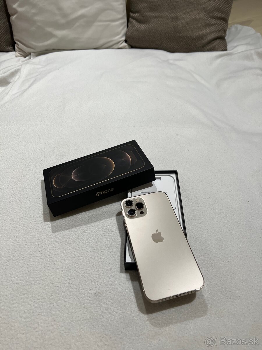 iPhone 12 Pro Max GOLD - VEĽMI PEKNÝ STAV