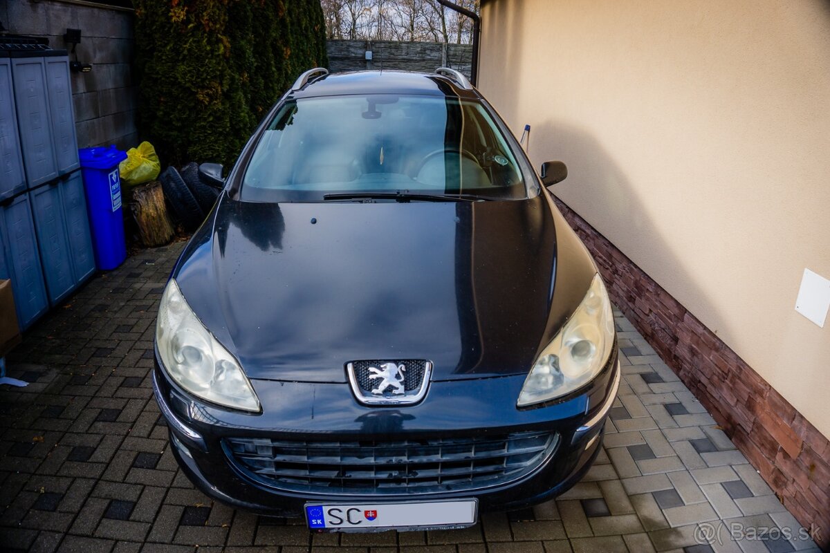 Predám priestranný Peugeot 407 SW 2.0 HDI