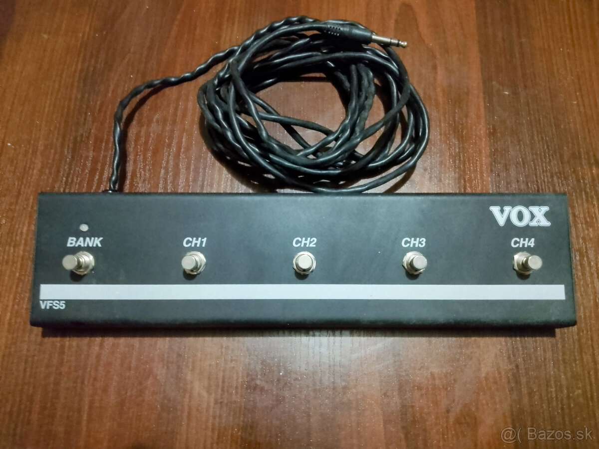 Predám Footswitch Vox VFS-35