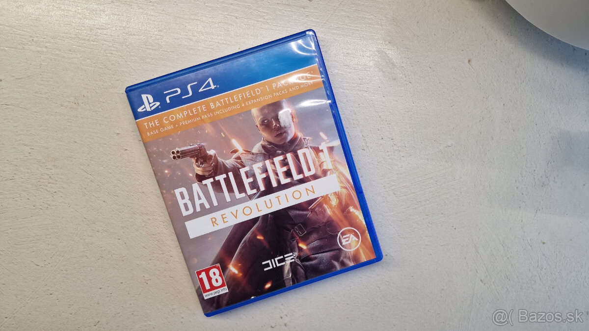 PS4 hra Battlefield 1 Revolution - hra na playstation 4