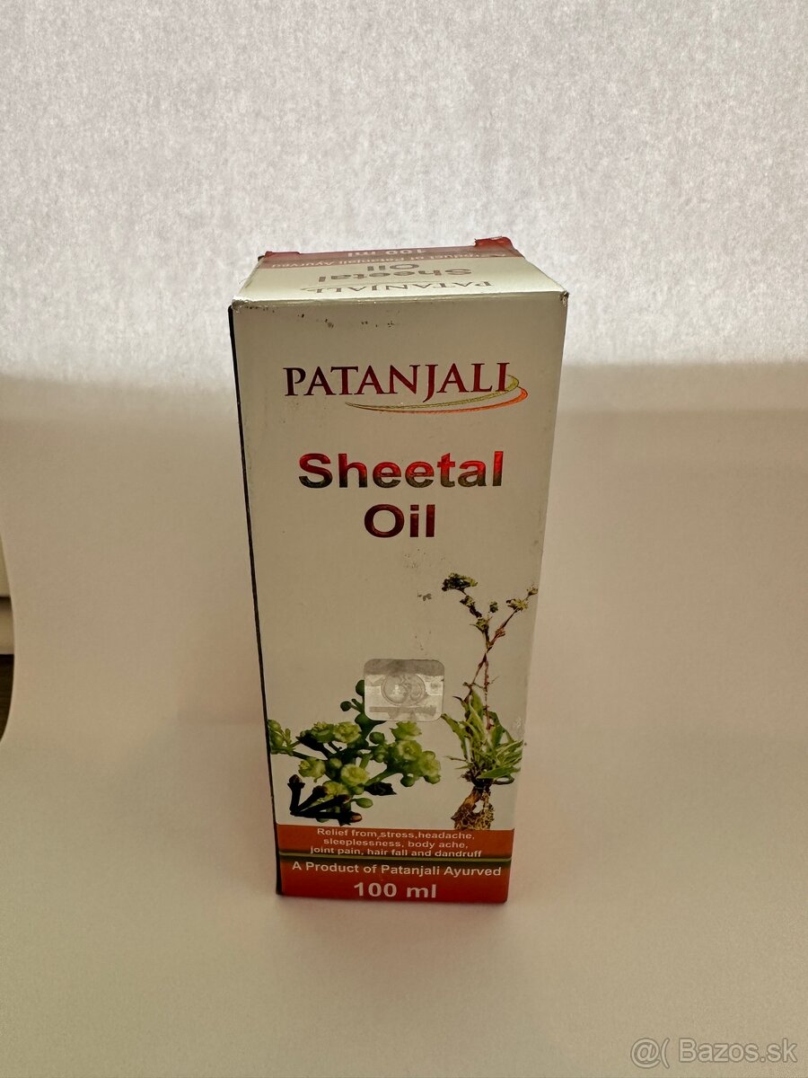 Predam olej sheetal oil od Patanjali