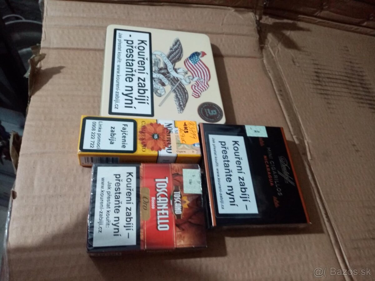 Cigarillos, Cigary - Davidoff, Drew Estate, Nostrano, a ine