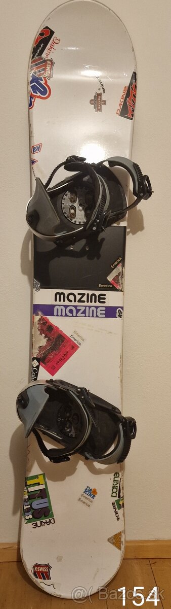 Snowboard K2 Mazine 154cm plus viazanie plus boty