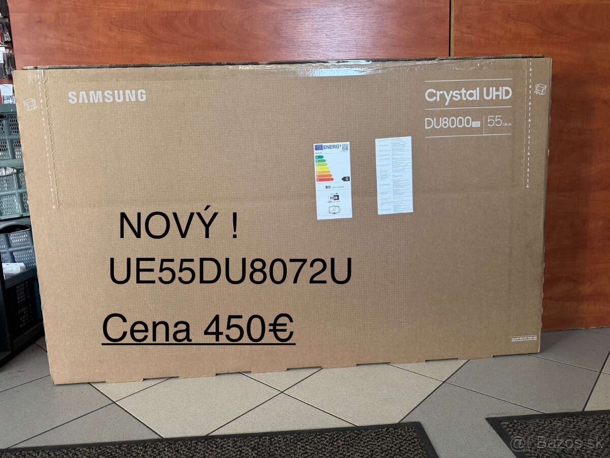 SAMSUNG TELEVÍZOR UE55DU8072U