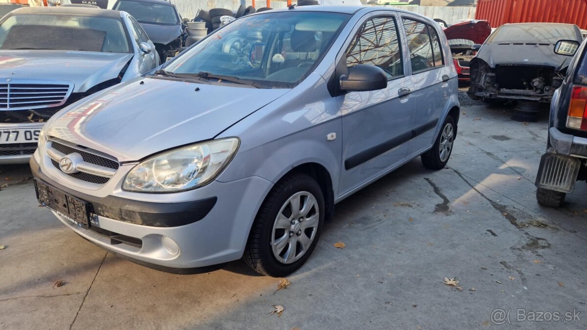 HYUNDAI GETZ 1,4i 71,3kw kód motora: G4EE