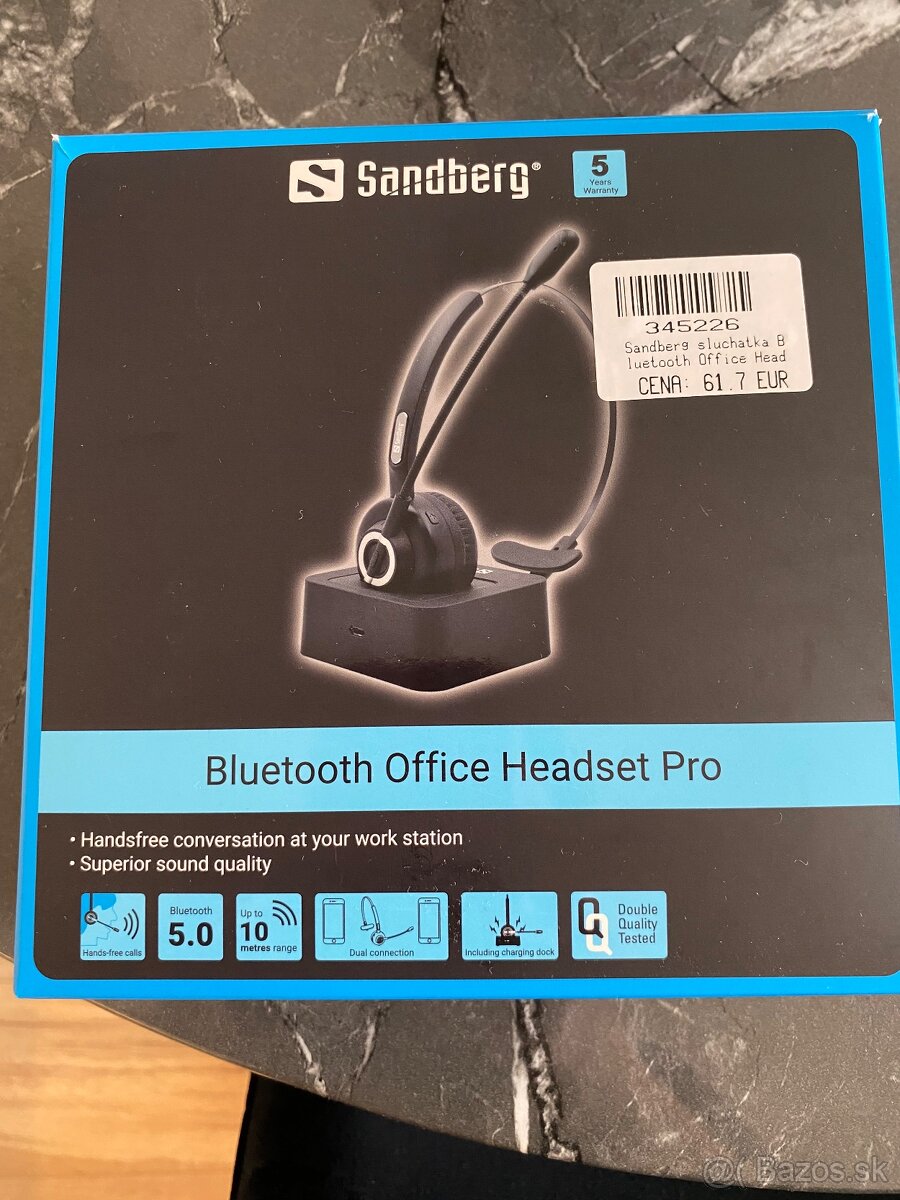 Bluetooth office headset pro