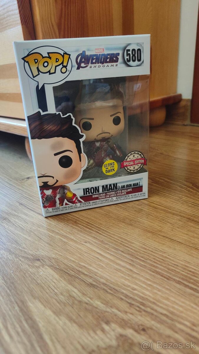 Funko Pop 580 Marvel Avengers Endgame Iron Man Exclusive