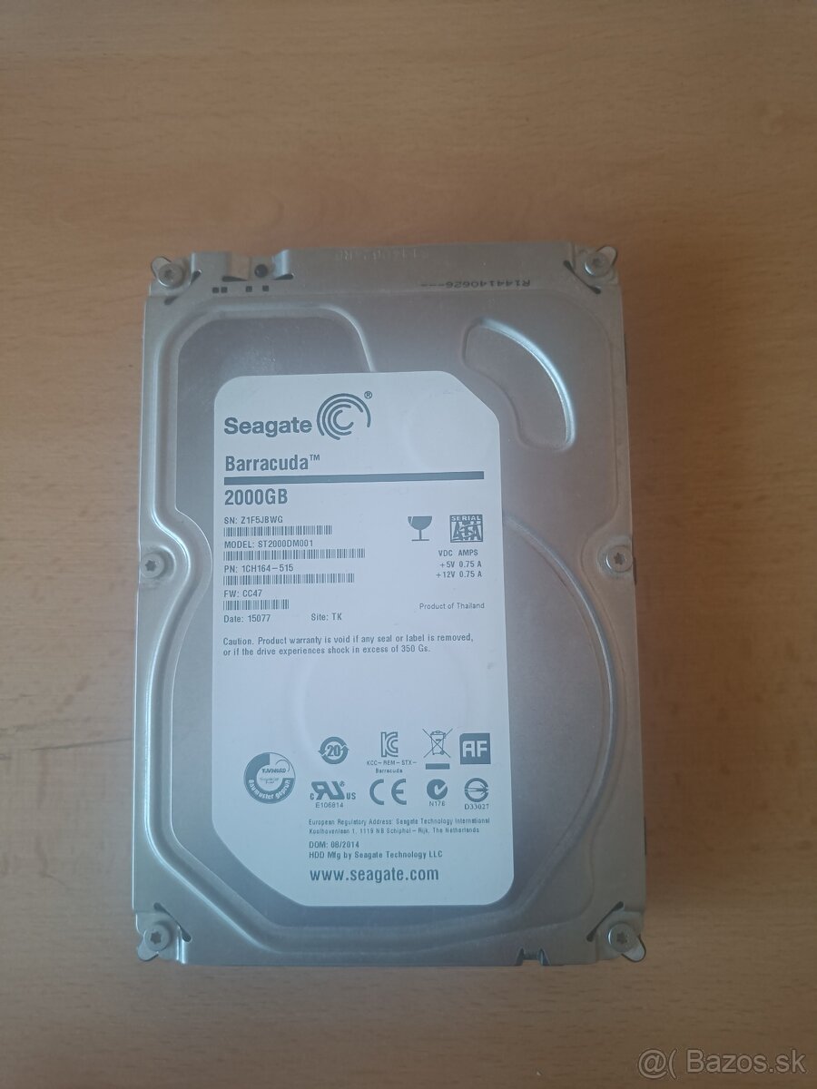 Seagate Barracuda 2TB