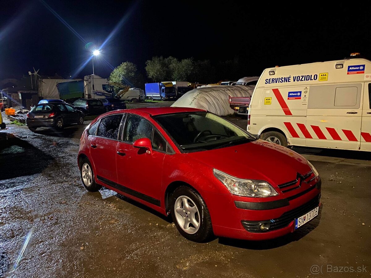 Citroën c4  1,6 benzín plyn