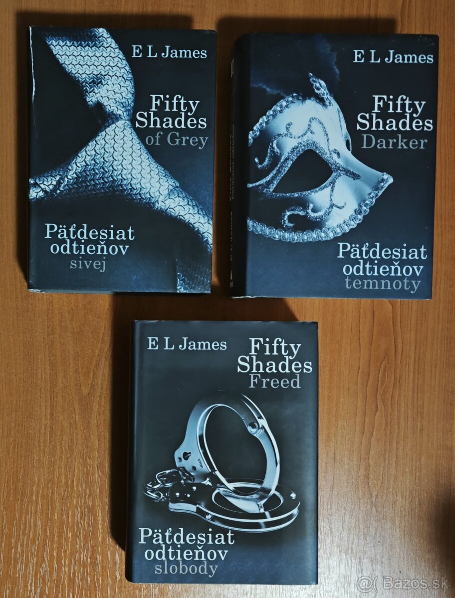 Fifty Shades I. - III. (slovensky)