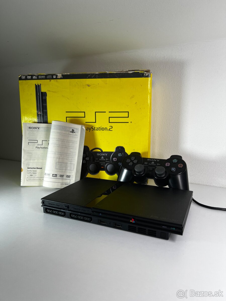 PlayStation 2 slim - originál balenie