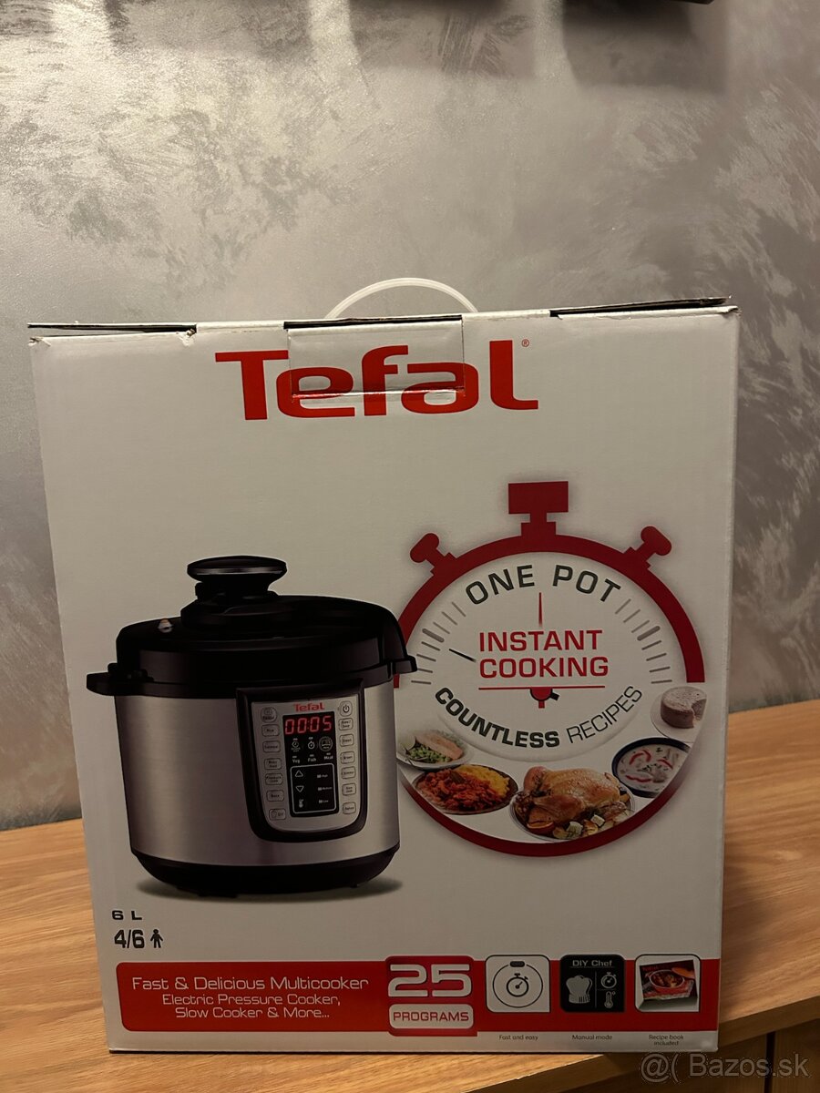 Tefal – elektrický tlakový hrniec