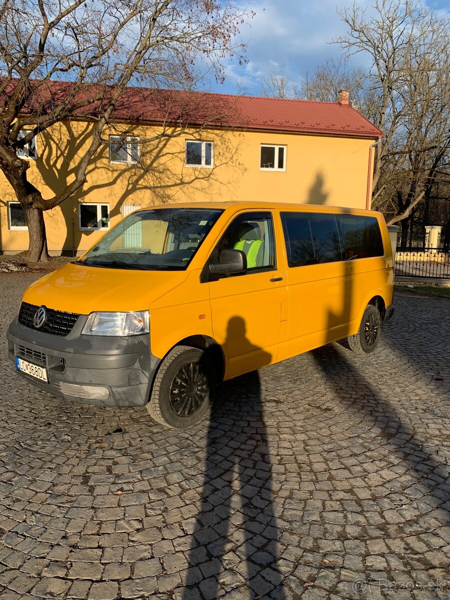 Vw Transportér 1,9 TDi,r.v. 2007, 9 miestne