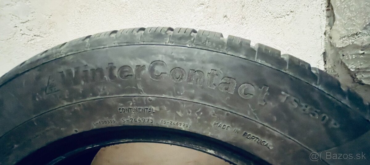 Zimne pneumatiky 215/65 R17 Continental WinterContact