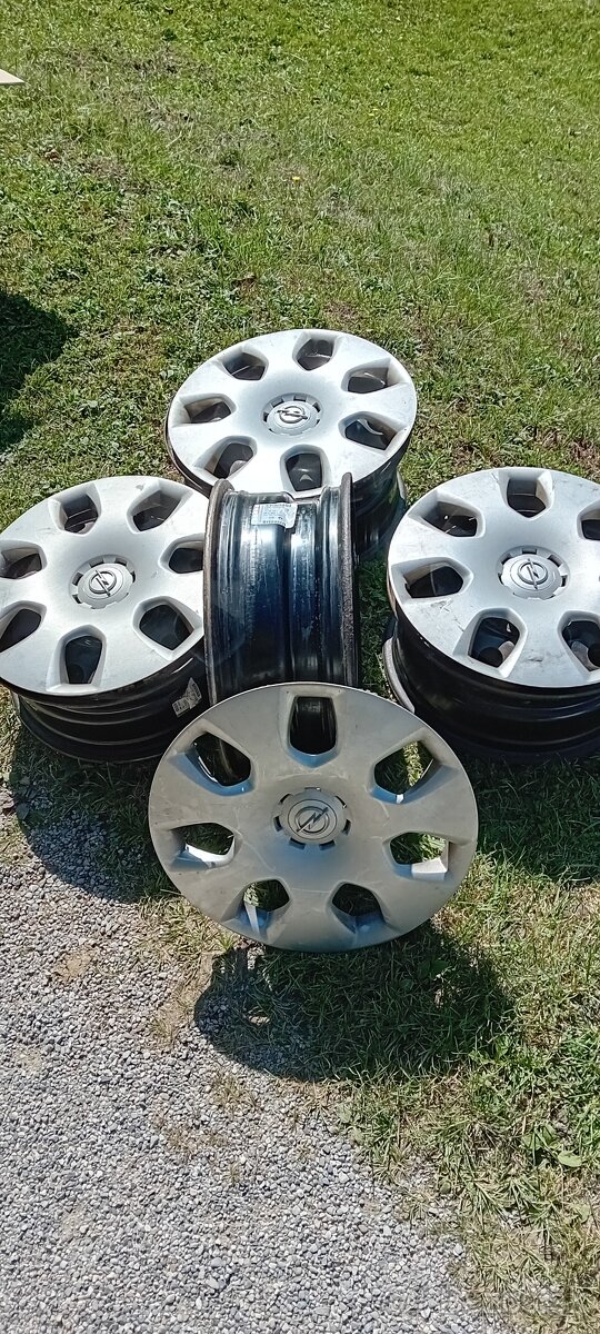 5x112 R16 original plechové disky