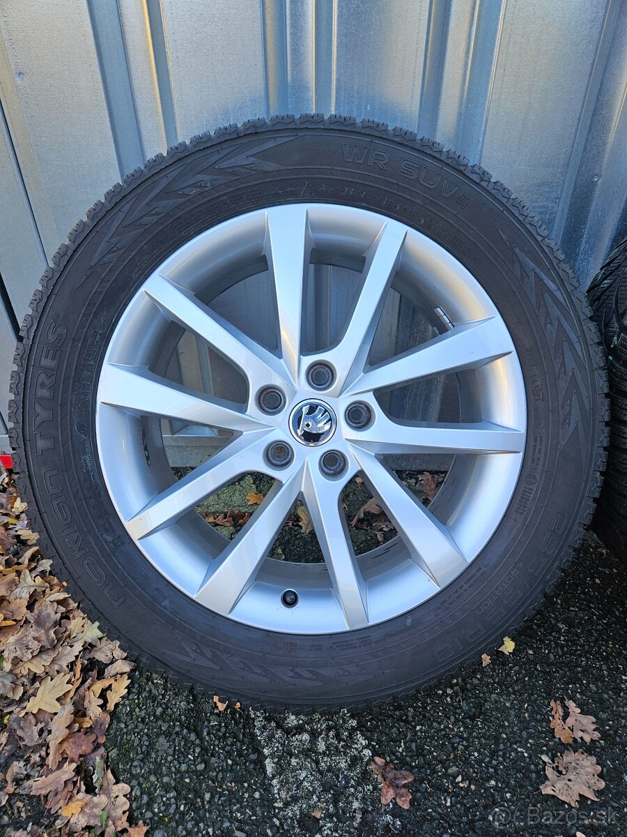 Zimní alu kola Elbrus 18" Škoda Kodiaq 235/55 R18