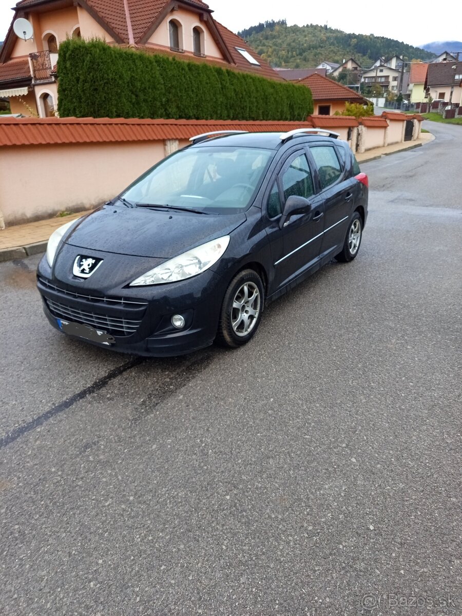 Predám Peugeot 207 sw 1.6tdi 66kw rv:2011