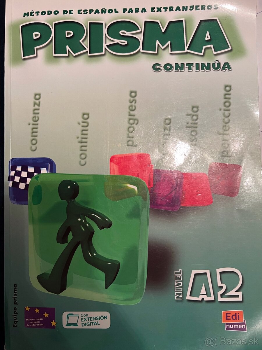 Predám knihu španielčiny Prisma continúa A2