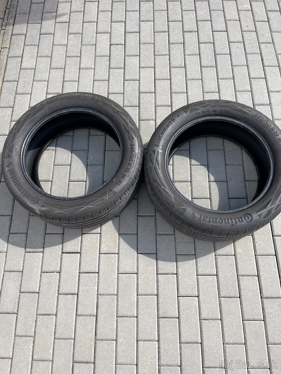 Letné pneu. 245/50 R19