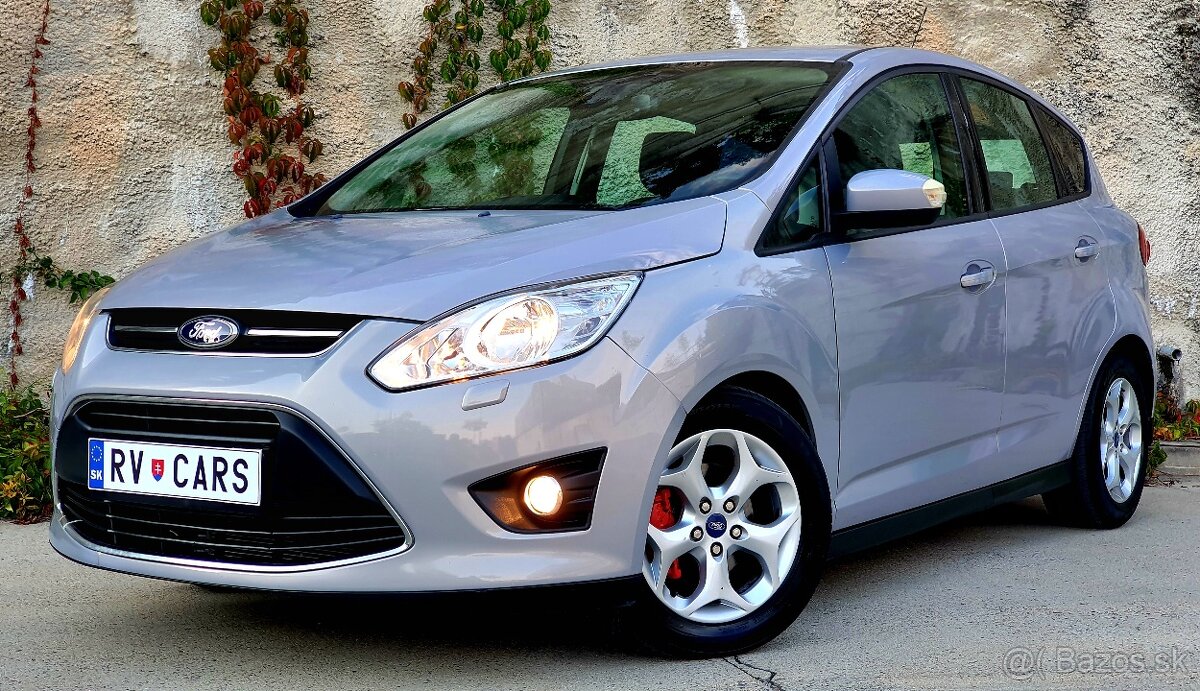 Ford C-max 1.6tdci-druhý majiteľ-Top stav-6stupňový manuál