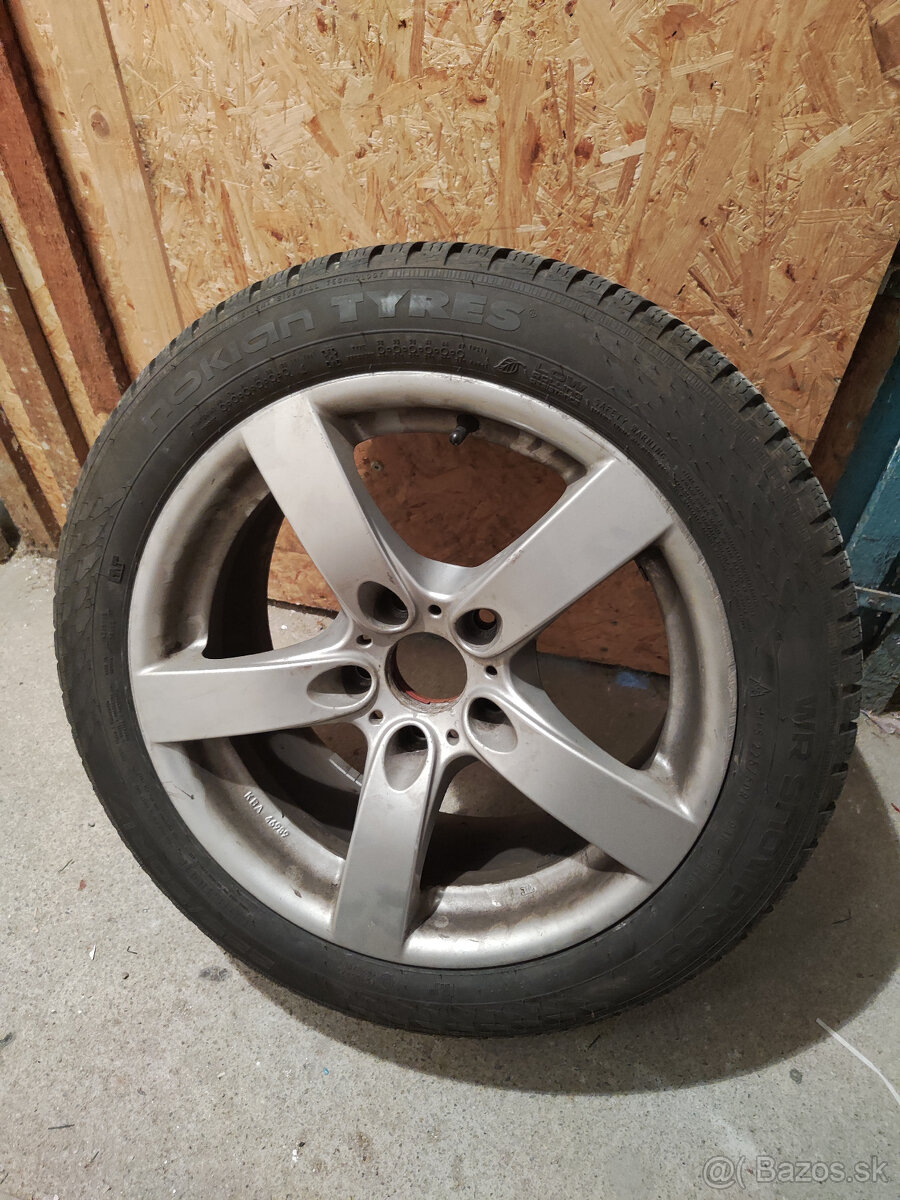 Zimne pneu, disky, BMW e61, Nokian 225/50 R17