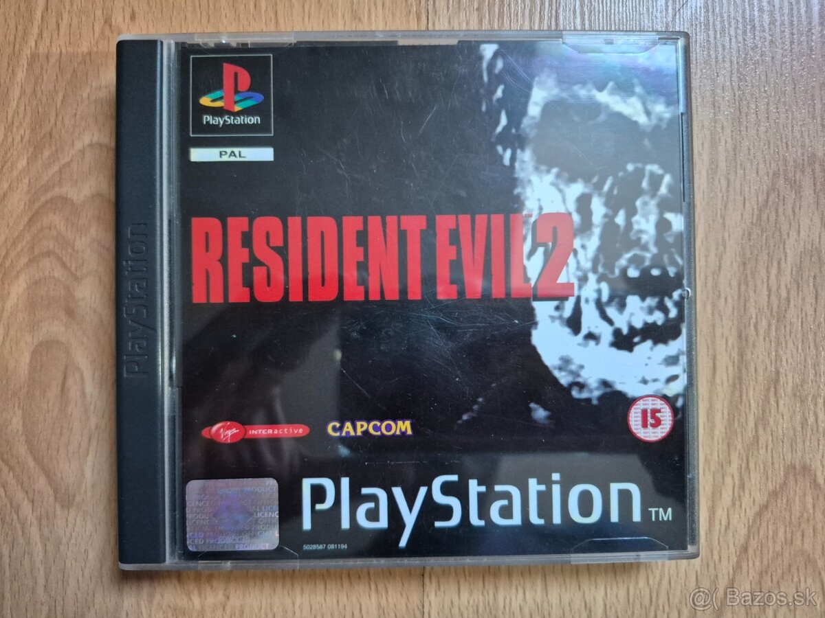 Predám hru na PS1 Resident Evil 2