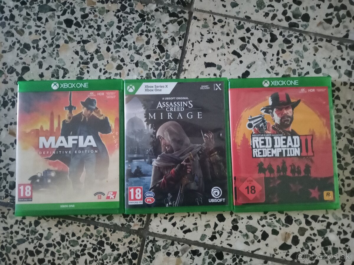 Predám hry na Xbox