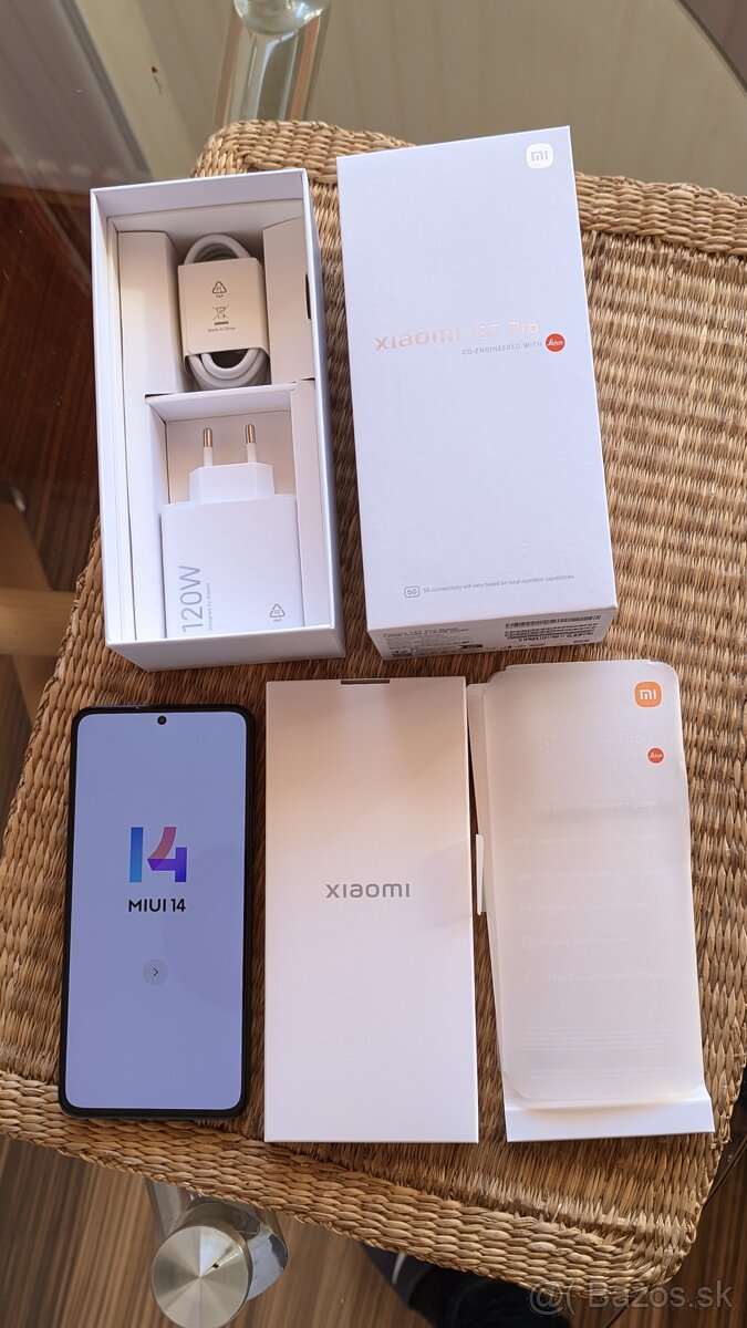 Predám úplne nový XIAOMI 13T Pro 12/512 GB Black