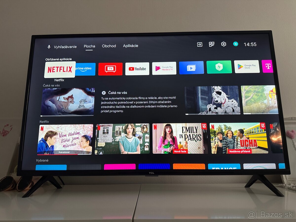 TCL 40” android tv