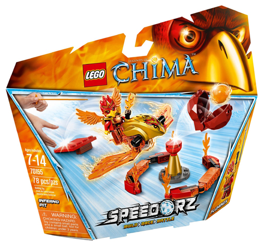 LEGO 70155 Chima Inferno pit