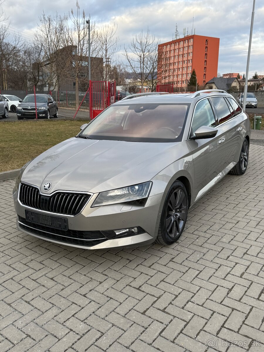 Škoda Superb 1.4TSI 110kw—DSG—2018–kůže—tažné—kessy—