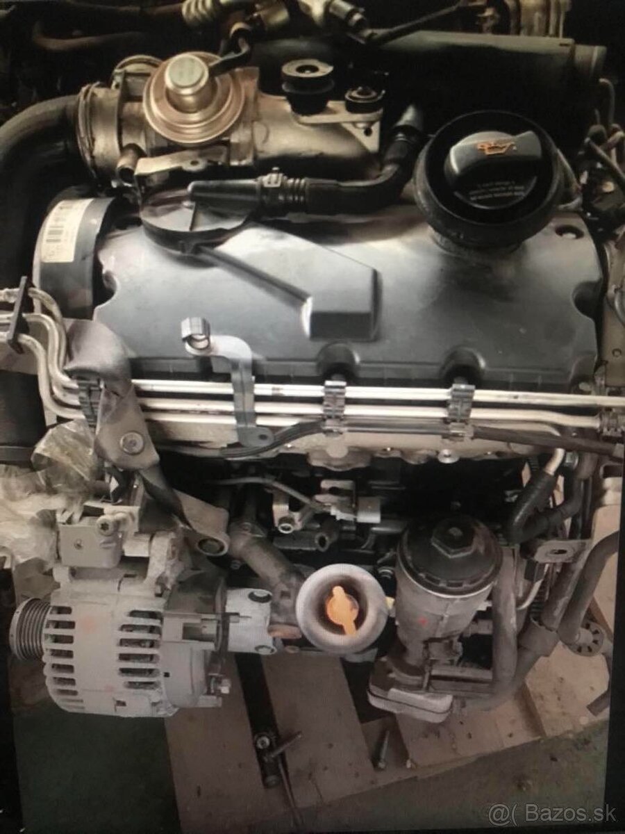 Motor 1,9TDi 77kw kód: BXE