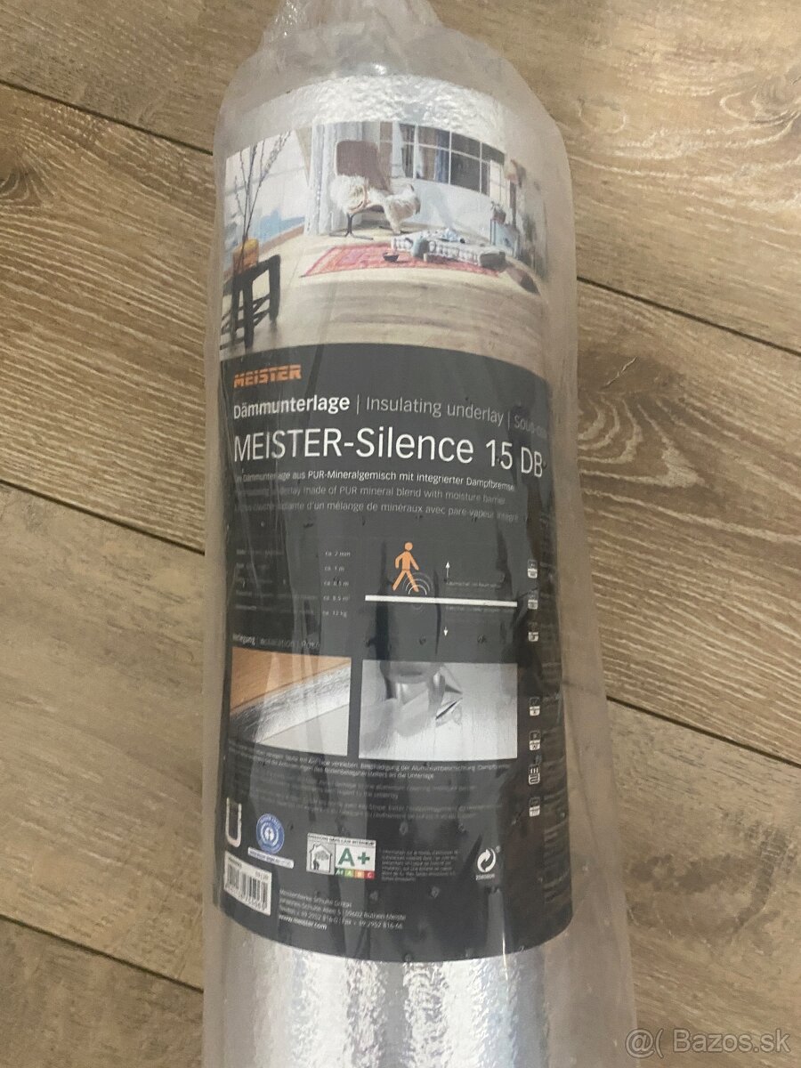 Podlozka pod drevene laminatove podlahy Meister Silence15DB