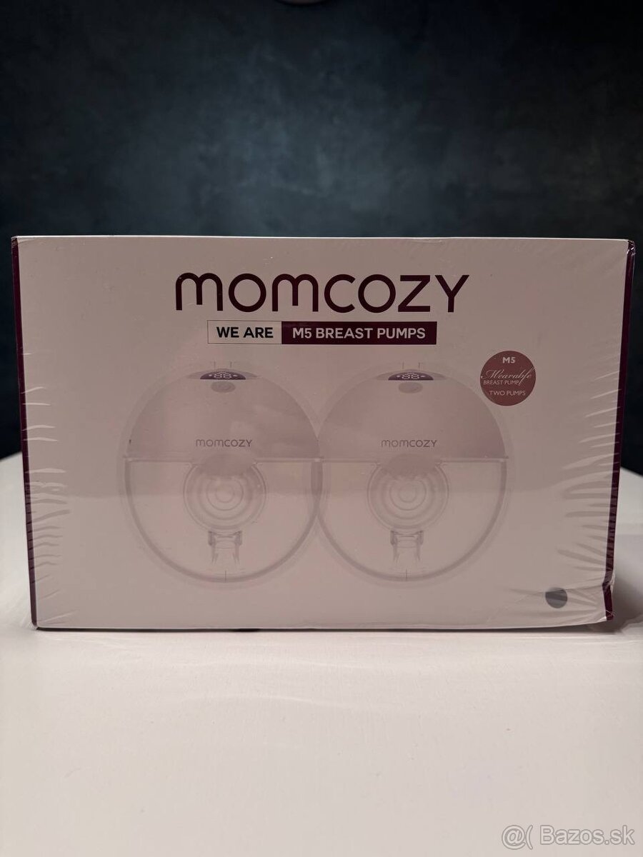 Momcozy M5. Prenosná odsávačka mlieka M5 All-in-One – odsáva