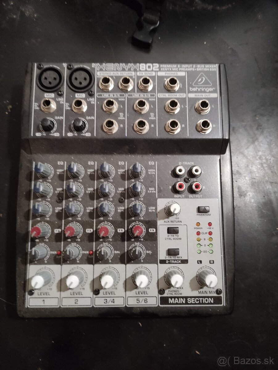 Predám Behringer Xenyx 802