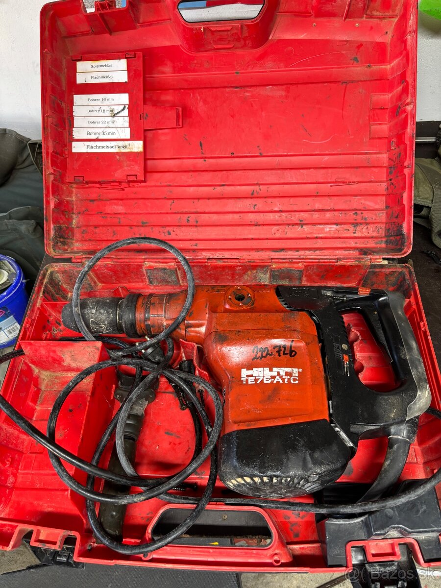 hilti vrtacka s kufrom